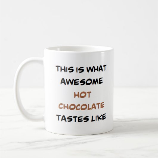 phantastische Schokolade Kaffeetasse (Links)