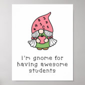 Phantastische Schüler lernen Poster (Vorne)