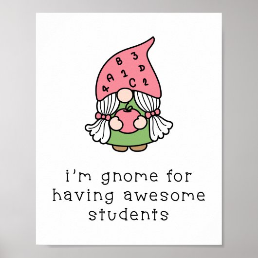 Phantastische Schüler lernen Poster (Vorne)