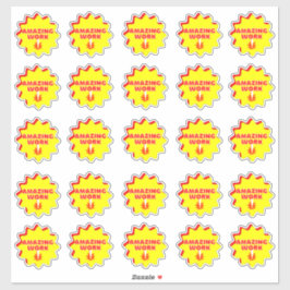 Phantastische Schulungsspende - Teacher Stickers P Aufkleber