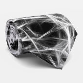 Phantastische Schwarzweiß-Krawatte Krawatte (Gerollt)