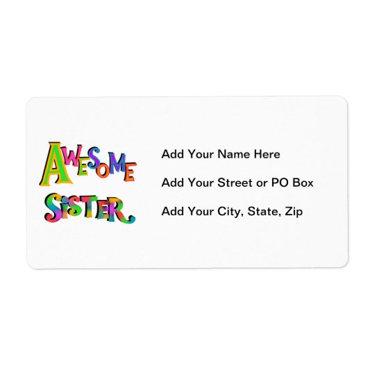 Phantastische Schwestern T - Shirt und Geschenke (Vorne)