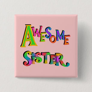 Phantastische Schwestern T - Shirt und Geschenke Button