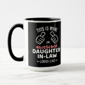 Phantastische Schwiegertochter sieht von der Schwi Tasse (Links)