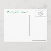 Phantastische Seeotter Feiertagspostkarte (Rückseite)