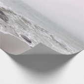 Phantastische Sicht auf den Strand Geschenkpapier (Ecke)