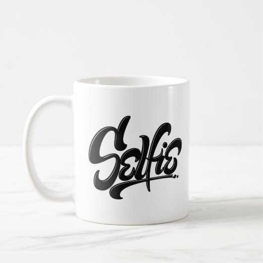 Phantastische Skateboard Graffiti Selfie Street Ta Kaffeetasse (Links)