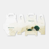 Phantastische Smaragdgrüne Elfenbeingoldverheiratu Geschenkschachtel (Ungefaltet)