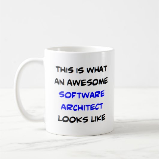 phantastische Softwarearchitektur Kaffeetasse (Links)