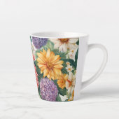 Phantastische Sommergarten Farbige Blume Milchtasse (Rechts)