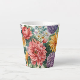 Phantastische Sommergarten Farbige Blume Milchtasse