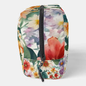 Phantastische Sommergarten Farbige Blume Waschbeutel (Rechts)