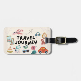 Phantastische Sommerreise Besichtigungen Gepäckmar Gepäckanhänger