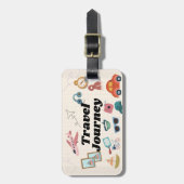 Phantastische Sommerreise Besichtigungen Gepäckmar Gepäckanhänger (Vorderseite vertikal)