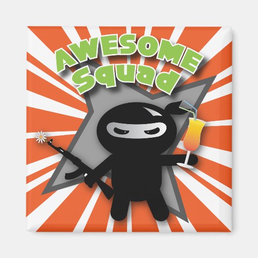 PHANTASTISCHE Squad Magnet (Vorne)