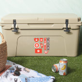 Phantastische Staatssymbole für Hong Kong Shapes Aufkleber (Kühler)