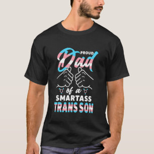 Phantastische Stolz Trans Vater Pride Lgbt Bewusst T-Shirt