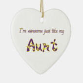 Phantastische Tante Keramik Ornament (Rechts)