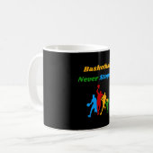 Phantastische Tasse für Basketballfans (Vorderseite Links)