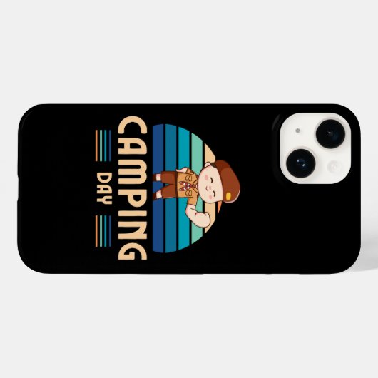 Phantastische Telefonzelle für Camper Case-Mate iPhone Hülle (Rückseite (Horizontal))