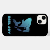 Phantastische Telefonzelle für Fischer Case-Mate iPhone Hülle (Rückseite (Horizontal))