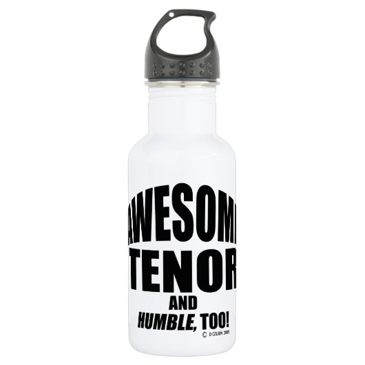 Phantastische Tenor Trinkflasche (Vorderseite)