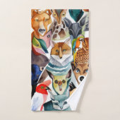 Phantastische Tiere Badhandtuch Set (Handtuch)