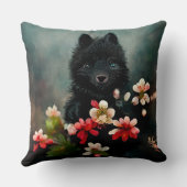 Phantastische Tiere niedliches Kissen (Rückseite)