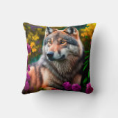 Phantastische Tiere niedliches Kissen (Rückseite)