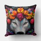 Phantastische Tiere niedliches Kissen (Rückseite)