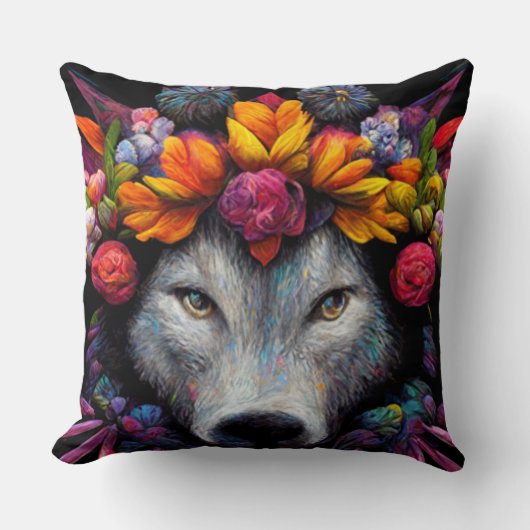 Phantastische Tiere niedliches Kissen (Vorderseite)