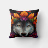 Phantastische Tiere niedliches Kissen (Rückseite)