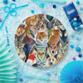 Phantastische Tiere Pappteller (Party)