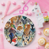 Phantastische Tiere Pappteller (Party)