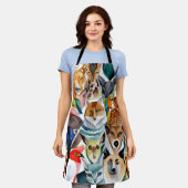 Phantastische Tiere Schürze (Getragen)