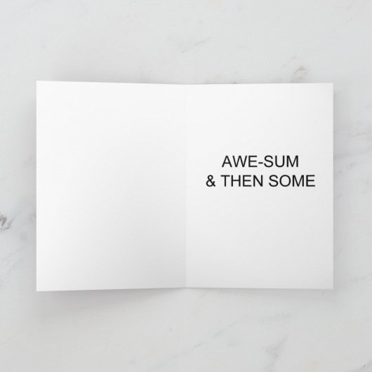 Phantastische Tochter zum Geburtstag Karte (Innenseite)