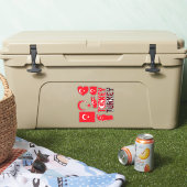 Phantastische Türkei - Staatssymbole Aufkleber (Kühler)