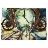 phantastische Uhr Große Geschenktüte (Rückseite)