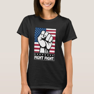 Phantastische und kreative amerikanische Flaggenkä T-Shirt