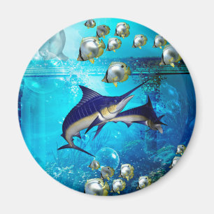 Phantastische Unterwasserwelt Magnet