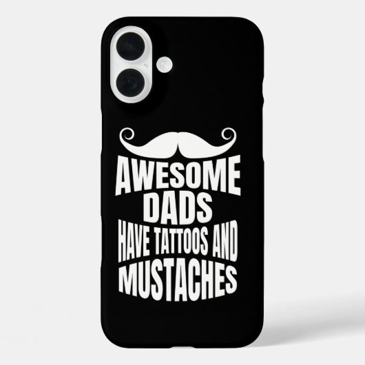 Phantastische Vater haben Tattoos Black iPhone Cas Case-Mate iPhone Hülle (Rückseite)