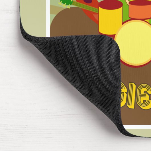 Phantastische Veggie Band! Mousepad (Ecke)