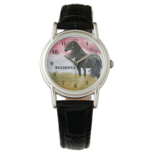 Phantastische Wasserfarbe Armbanduhr