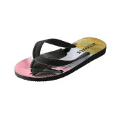 Phantastische Wasserfarbe Kinderbadesandalen (Schrägansicht)