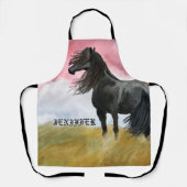 Phantastische Wasserfarbe Schürze (Vorderseite)