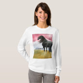 Phantastische Wasserfarbe T-Shirt (Vorne ganz)