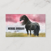 Phantastische Wasserfarbe Visitenkarte (Vorderseite)