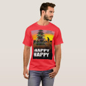 Phantastische Weihnachtsfarben T-Shirt (Vorne ganz)