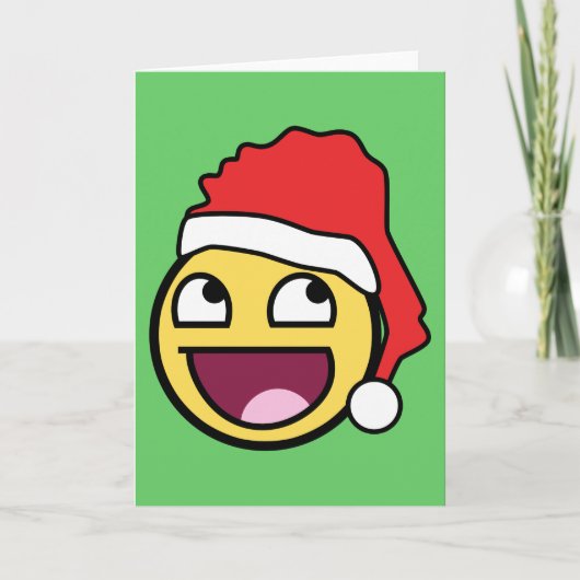 Phantastische Weihnachtskarte Feiertagskarte (Vorderseite)