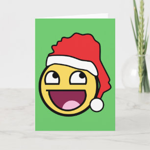 Phantastische Weihnachtskarte Feiertagskarte